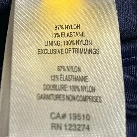 LOLE bottom bathing suit . Women medium. Pleats  , metal logo , NWT , older tags - Picture 10 of 10